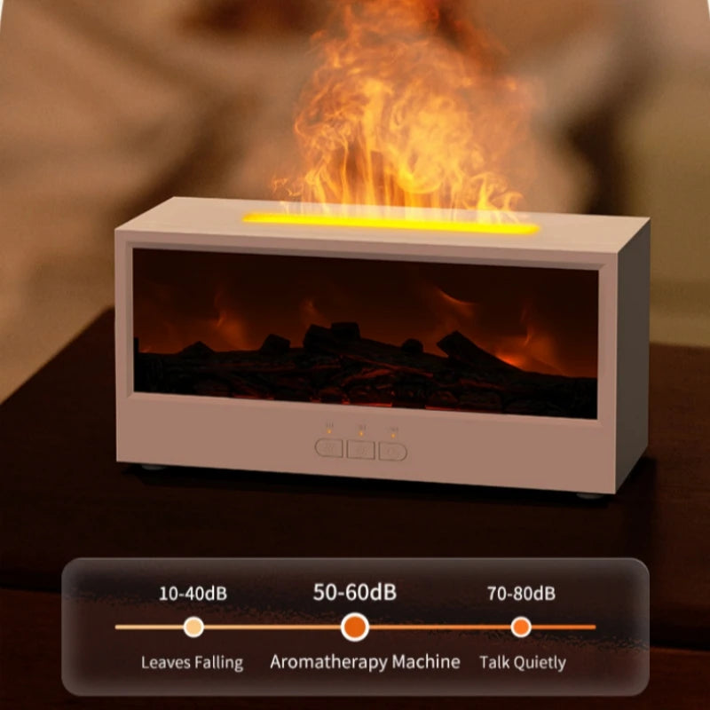 Creative Simulation 3D Retro Fireplace Flame Diffuser