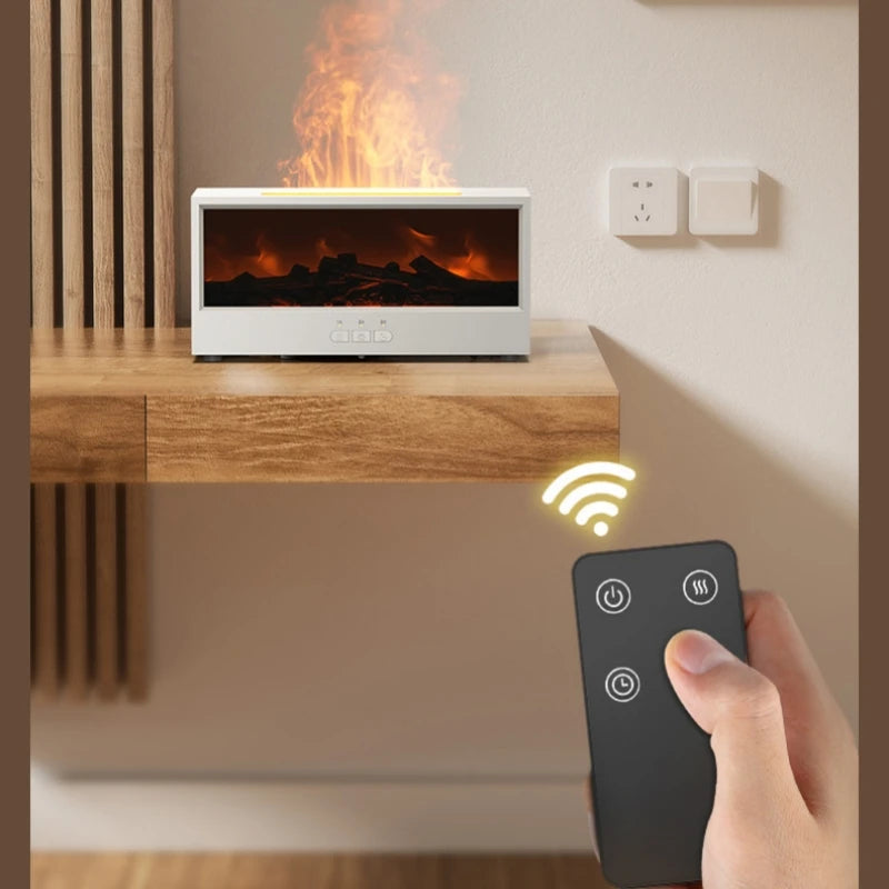 Creative Simulation 3D Retro Fireplace Flame Diffuser