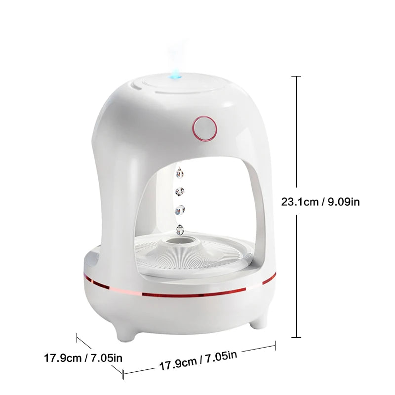 Anti gravity Water Drop Backflow Diffuser