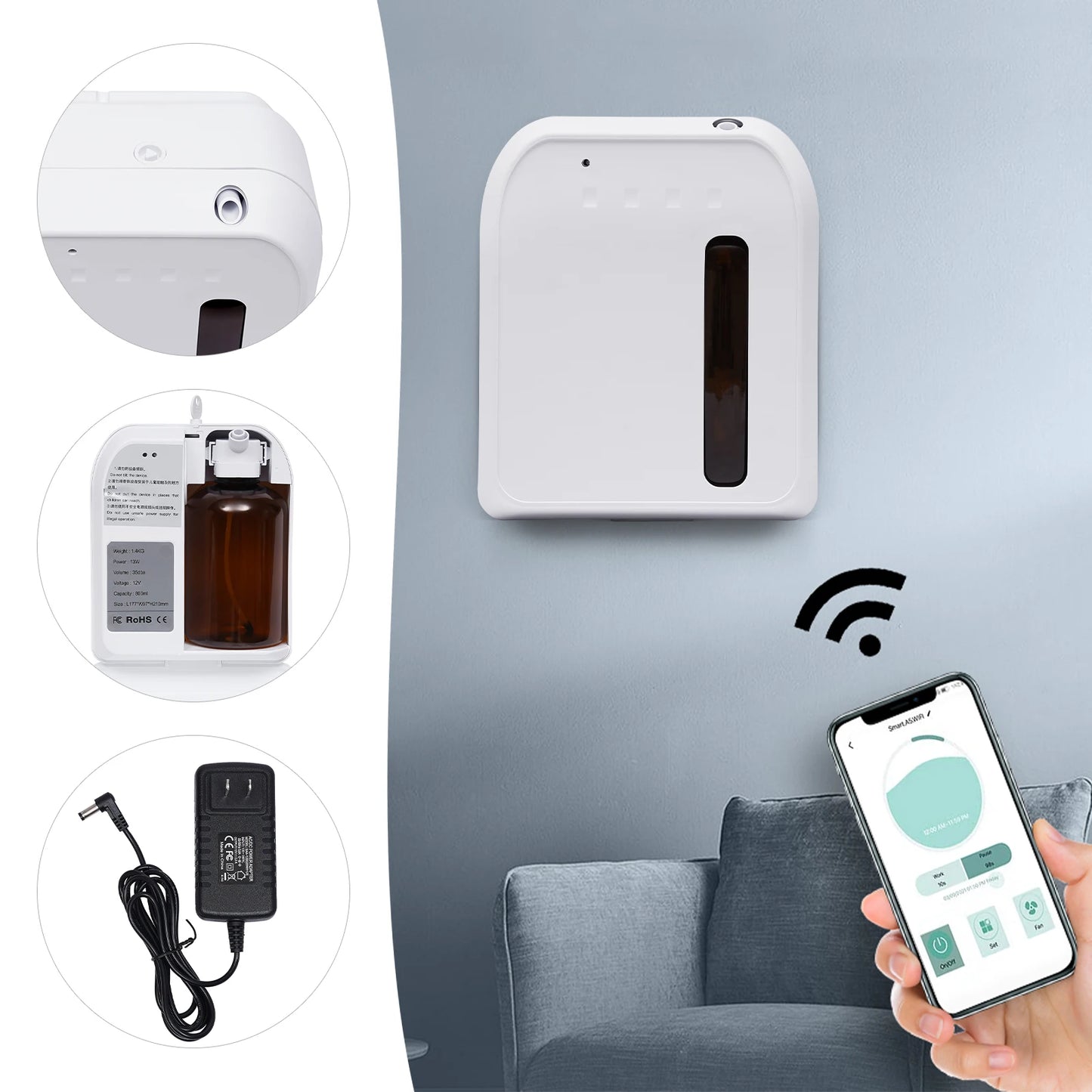 800ml Scent Air Machine Diffuser