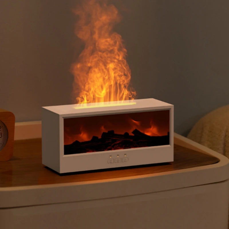 Creative Simulation 3D Retro Fireplace Flame Diffuser